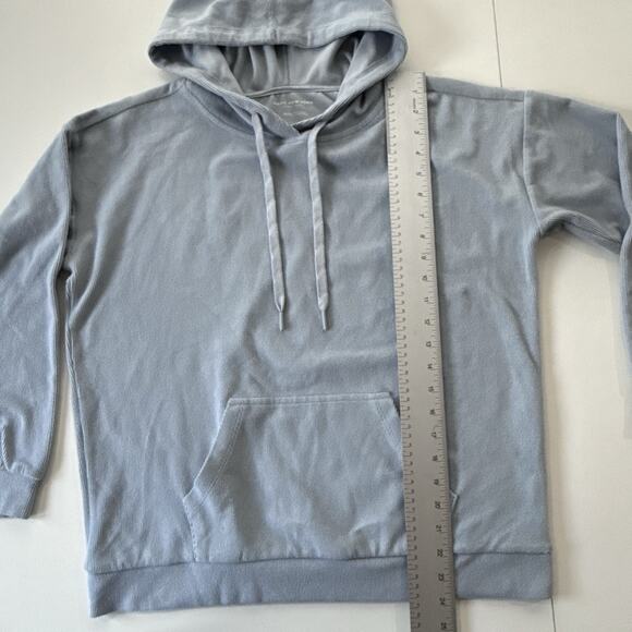 Marc New York Andrew Marc Serenity Blue Hoodie Pullover Sweatshirt Size M - Picture 11 of 13